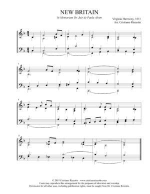 NEW BRITAIN Hymn Reharmonization, Arrangement by Dr. Cristiano Rizzotto (Dr. Kris Rizzotto)
