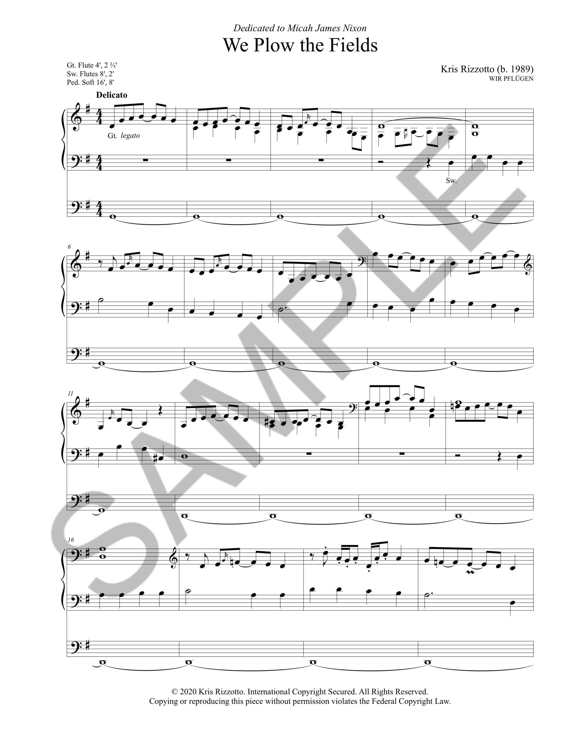 We Plow the Fields - Image 2